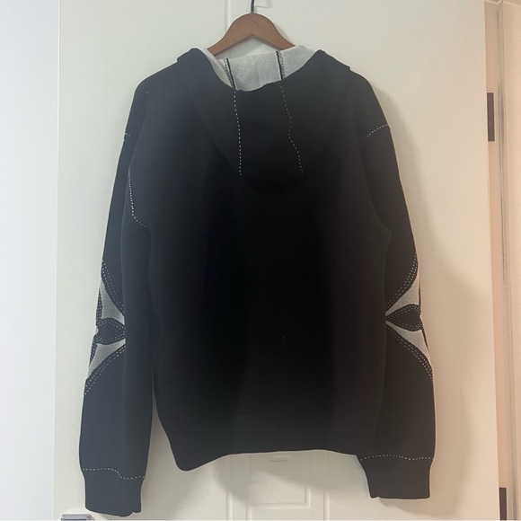 Louis Vuitton Black Monogram Flower Elbow-Patch Zip - Picture 8 of 8